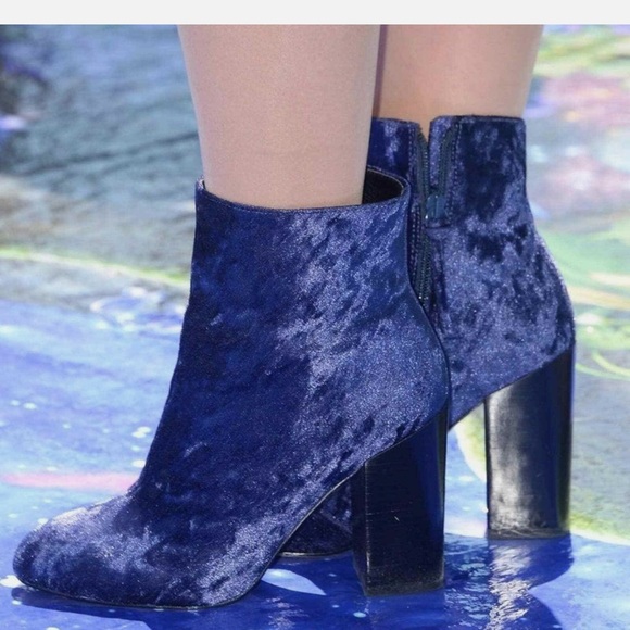 Rebecca Minkoff Bojana Too Velvet Booties - Picture 1 of 15